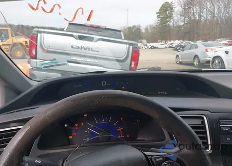 2013 Honda Civic Lx из США, поврежденный, VIN 19XFB2F50DE240164